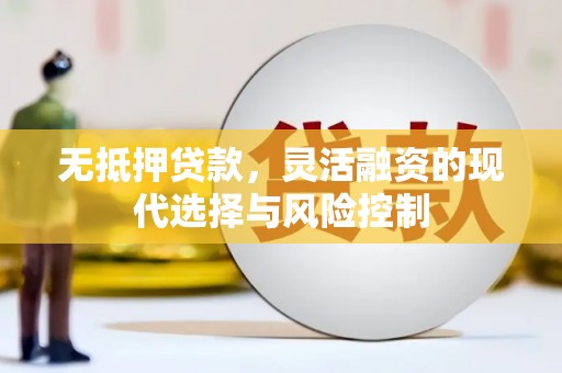 斗六无抵押贷款，灵活融资的现代选择与风险控制