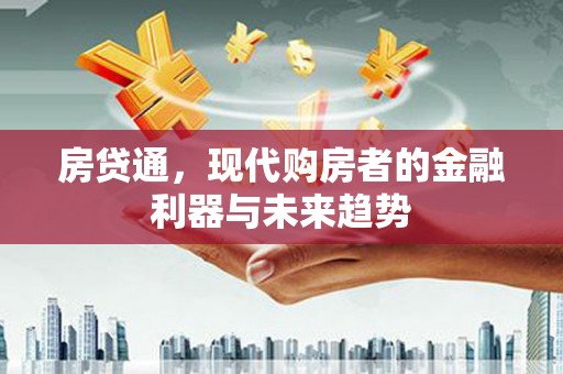 斗六房贷通，现代购房者的金融利器与未来趋势