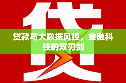 斗六贷款与大数据风控，金融科技的双刃剑