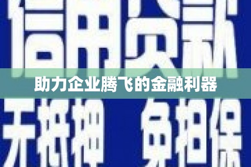 斗六助力企业腾飞的金融利器