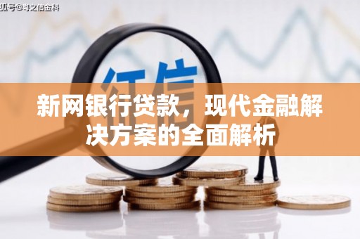 斗六新网银行贷款，现代金融解决方案的全面解析