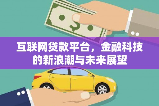 斗六互联网贷款平台，金融科技的新浪潮与未来展望