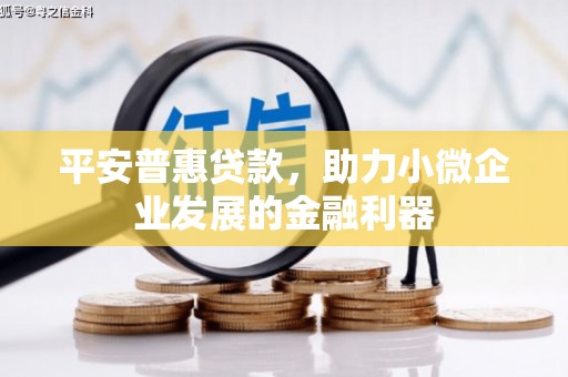 斗六平安普惠贷款，助力小微企业发展的金融利器