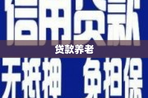 斗六贷款养老