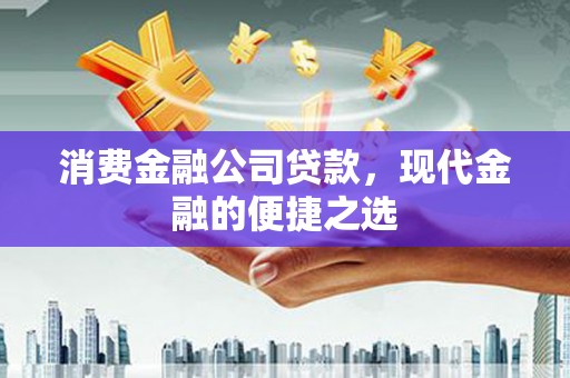 斗六消费金融公司贷款，现代金融的便捷之选